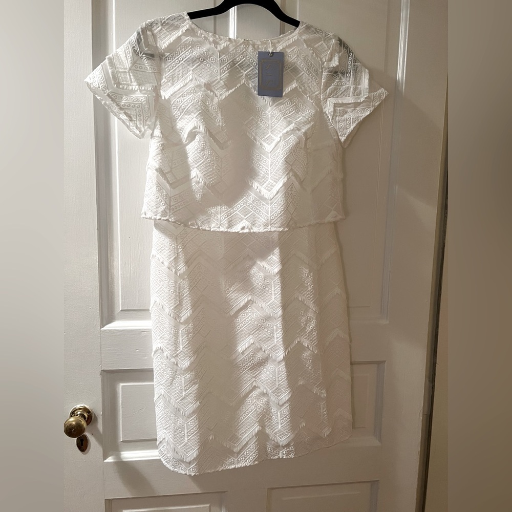 White size 4 Sail to Sable sundress. New with tags (NWT) - brand new, never worn